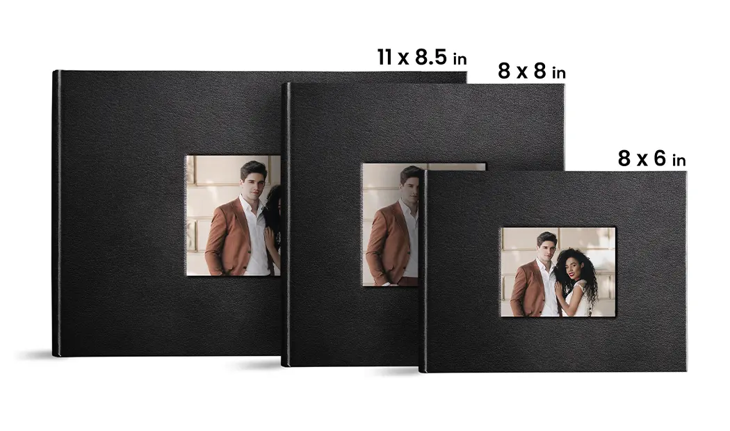 Window Cutout Photo Books